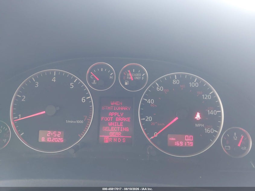 AUDI A6 2004 VIN WAUCD64B24N089723