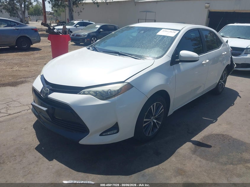 2017 Toyota Corolla, Удар ззаду, IAAI, VIN 5YFBURHE8HP674223 — фото 2