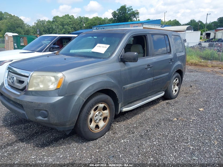 2009 Honda Pilot, Обычный износ, IAAI, VIN 5FNYF38279B010693 — фото 2