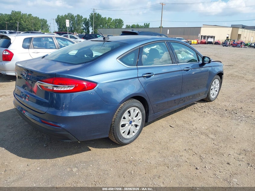 Vin: 3fa6p0g70kr126182, lot: 46315937, ford fusion s 20194