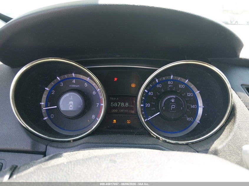 2011 HYUNDAI SONATA auction photo 7
