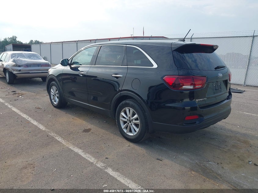 Vin: 5xypg4a31kg583962, lot: 46315954, kia sorento 2.4l l 20193
