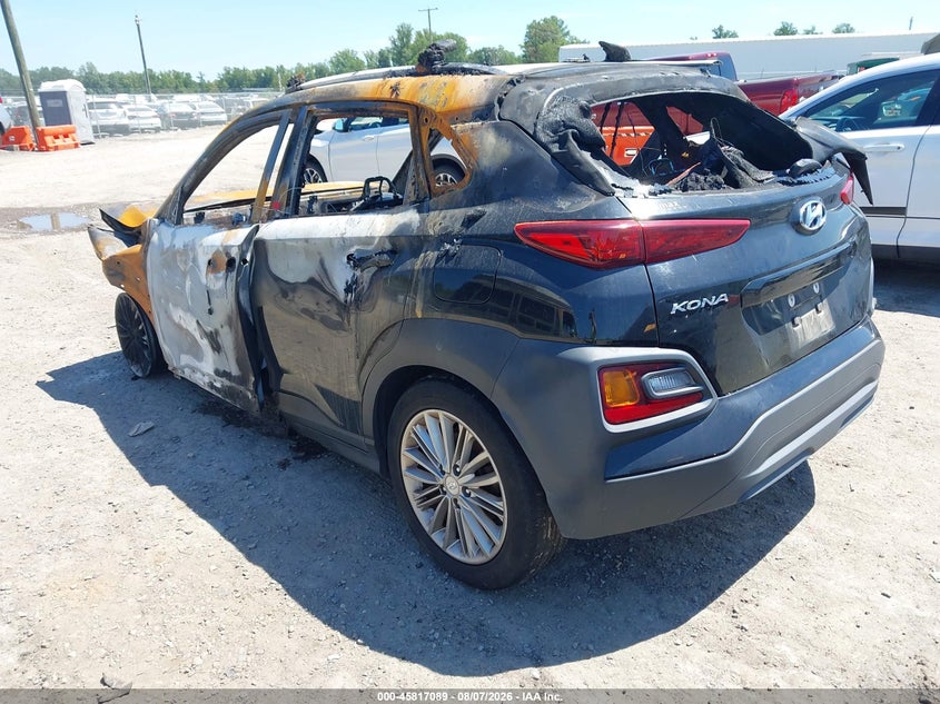 Vin: km8k2caa6mu599475, lot: 46315970, hyundai kona sel 20213