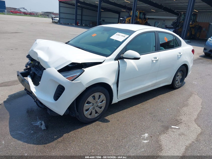 2019 Kia Rio, Front End, IAAI, VIN 3KPA24AB4KE188490 — photo 2