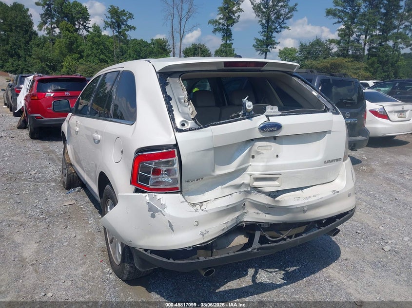 Vin: 2fmdk3kc8aba37460, lot: 46315980, ford edge limited 20103