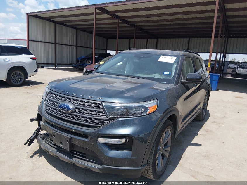 Vin: 1fmsk7dh9ngb82643, lot: 46315987, ford explorer xlt 20222
