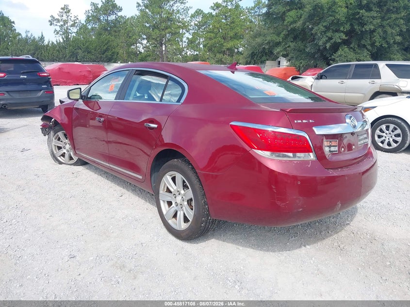 Vin: 1g4gc5ec6bf300210, lot: 46315989, buick lacrosse cxl 20113