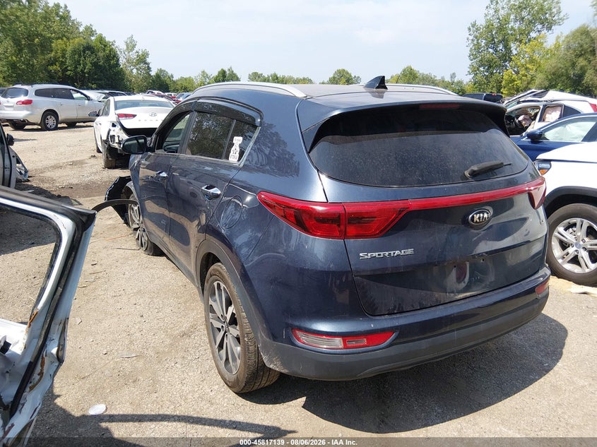 Vin: kndpn3ac8h7209631, lot: 46316020, kia sportage ex 20173