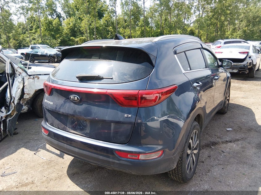 Vin: kndpn3ac8h7209631, lot: 46316020, kia sportage ex 20174