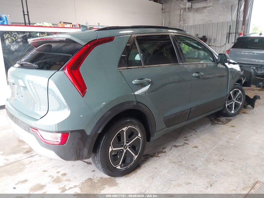 Vin: kndcr3le3p5066003, lot: 46316032, kia niro ex 20234