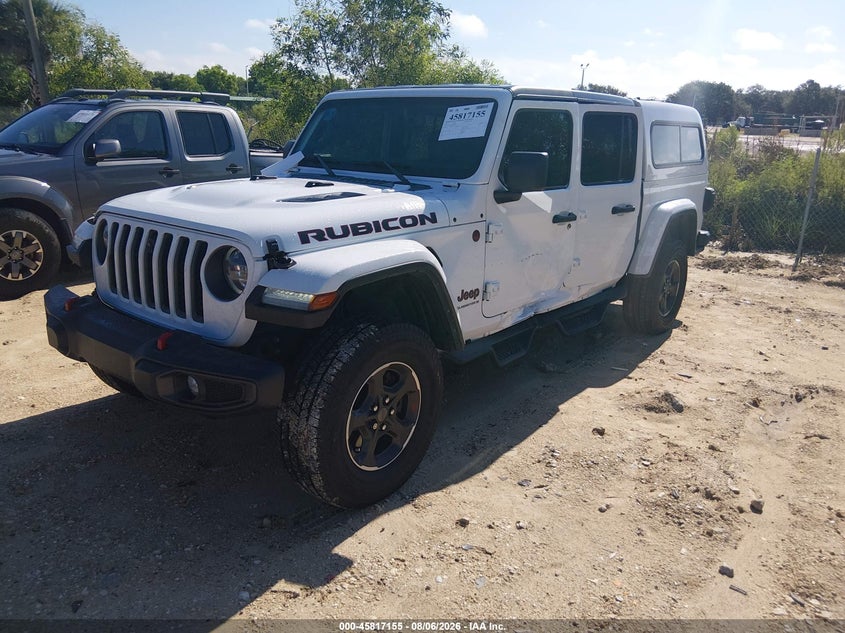 Vin: 1c6jjtbg2pl583474, lot: 46316036, jeep gladiator rubicon 4x4 20232