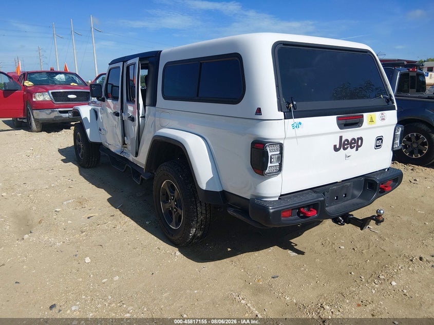 Vin: 1c6jjtbg2pl583474, lot: 46316036, jeep gladiator rubicon 4x4 20233