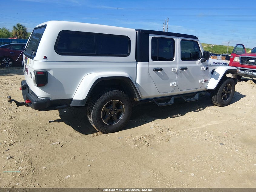 Vin: 1c6jjtbg2pl583474, lot: 46316036, jeep gladiator rubicon 4x4 20234