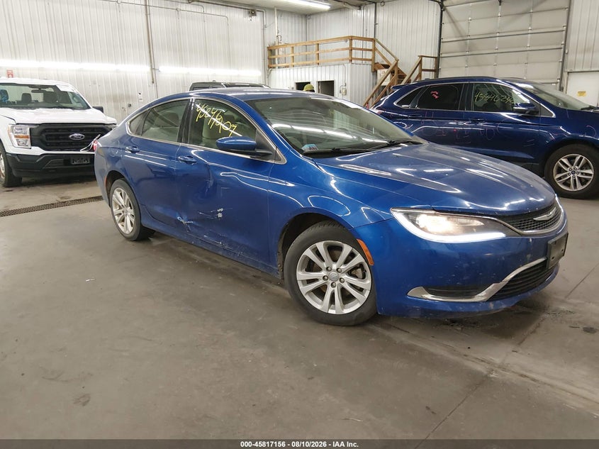 Vin: 1c3cccab9fn507937, lot: 46316037, chrysler 200 limited 20151