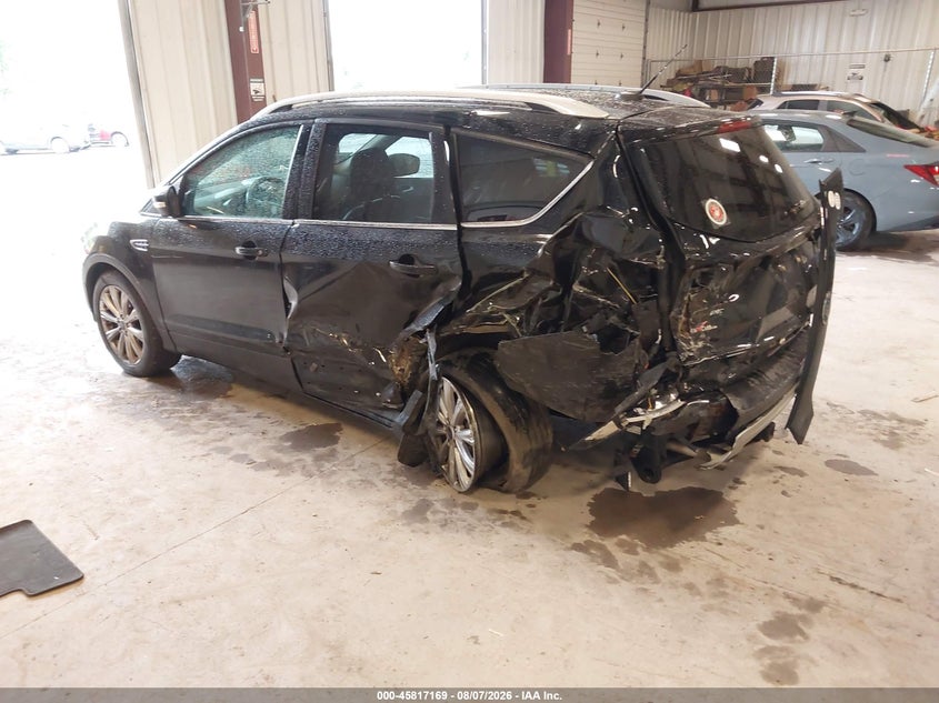 Vin: 1fmcu9j99hua59065, lot: 46316050, ford escape titanium 20173