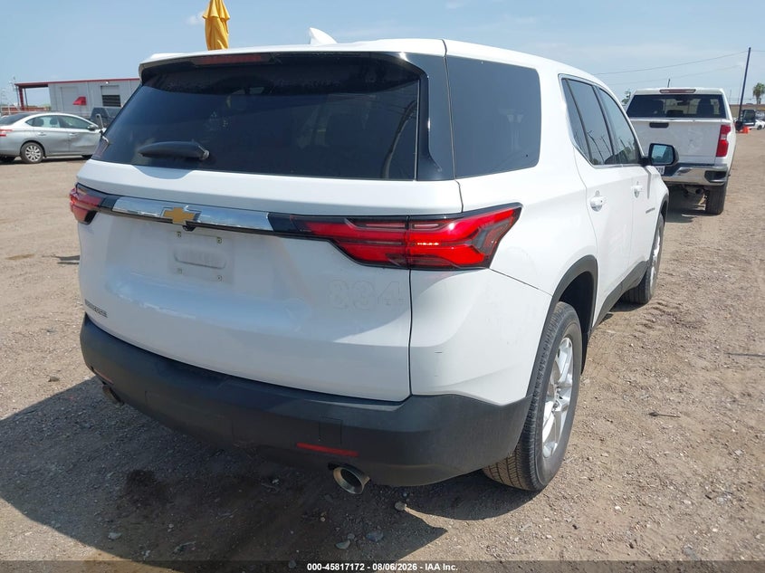 Vin: 1gnerfkw1nj138428, lot: 46316053, chevrolet traverse fwd ls 20224