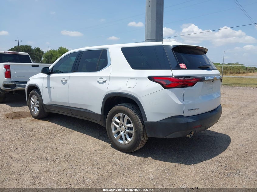 Vin: 1gnerfkw6nj139378, lot: 46316074, chevrolet traverse fwd ls 20223