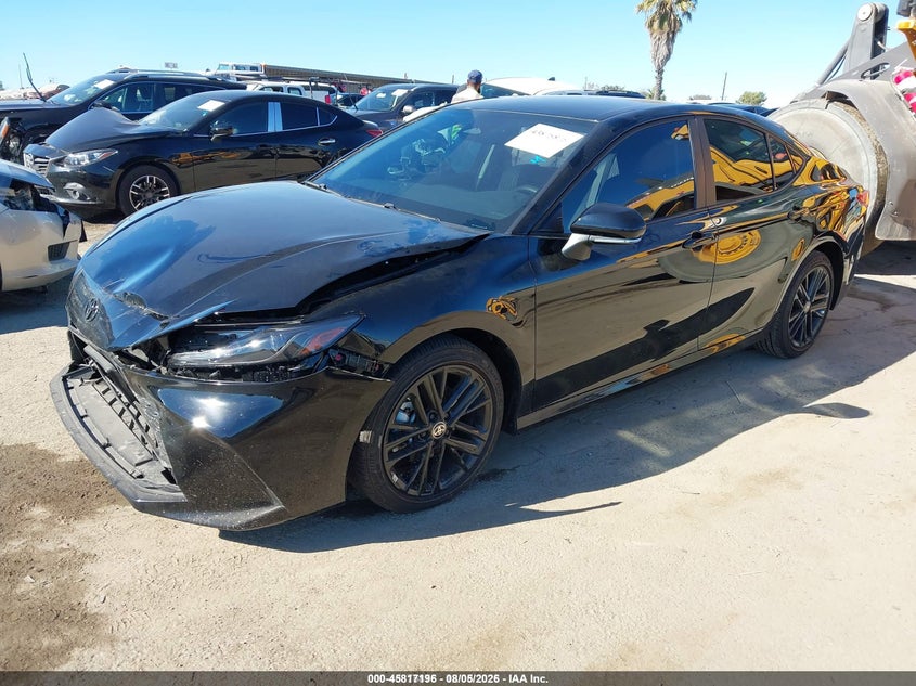2025 Toyota Camry, Front End, IAAI, VIN 4T1DAACK9SU586545 — photo 2
