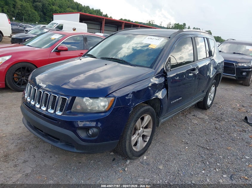 Vin: 1c4njdbb0ed602079, lot: 46316078, jeep compass sport 20142