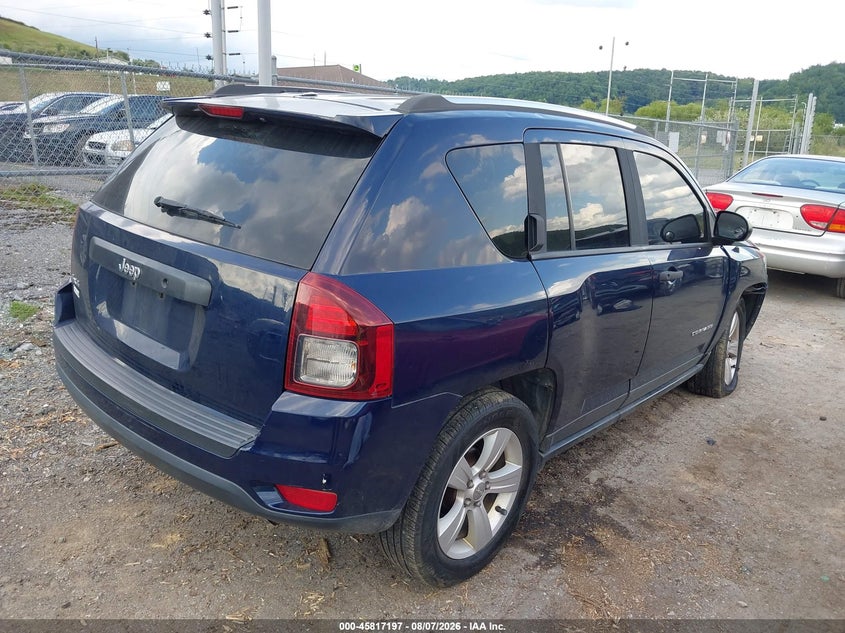 Vin: 1c4njdbb0ed602079, lot: 46316078, jeep compass sport 20144