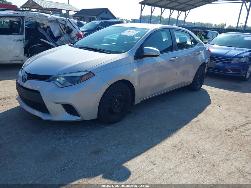 Vin: 2t1burhe3ec181156, lot: 46316088, toyota corolla le 20142