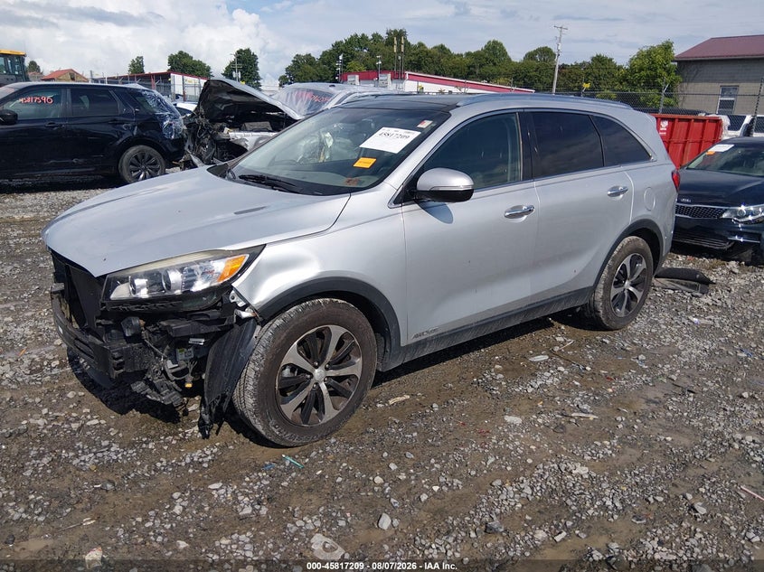 Vin: 5xyphda57gg174175, lot: 46316090, kia sorento 3.3l ex 20162