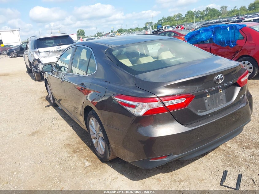 Vin: jtnb11hk5j3030799, lot: 46316095, toyota camry le 20183