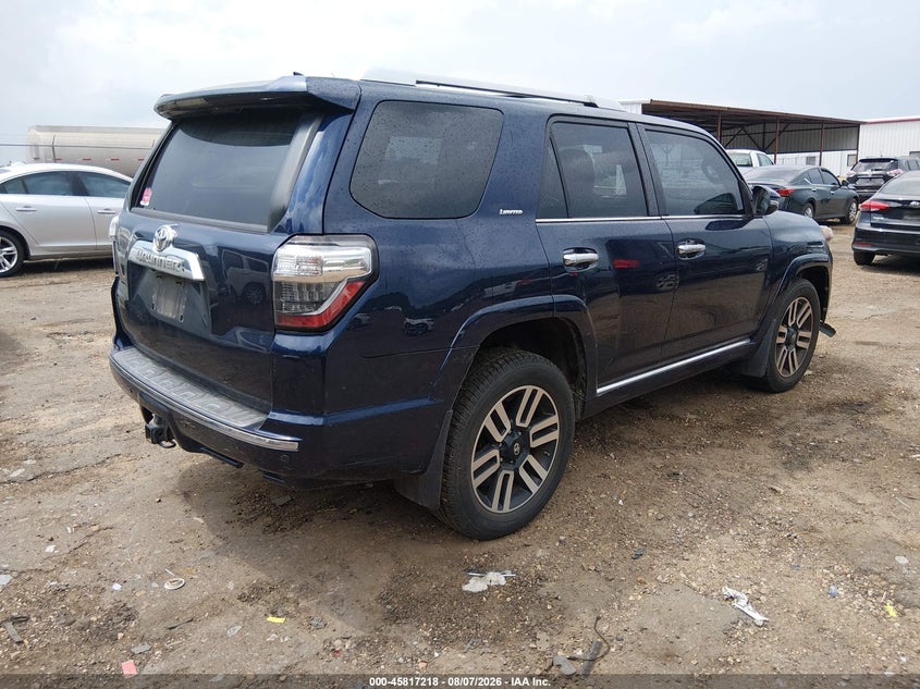 Vin: jtebu5jr5e5178970, lot: 46316099, toyota 4runner limited 20144