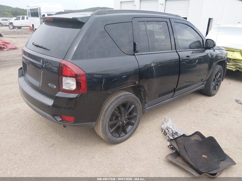 Vin: 1c4njcba0ed790118, lot: 46316106, jeep compass altitude 20144
