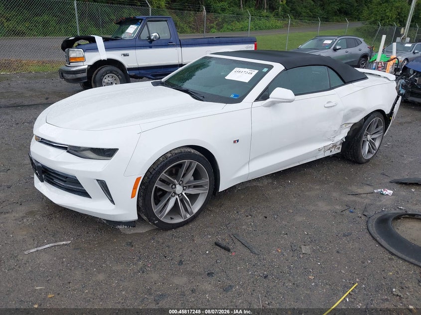 Vin: 1g1fb3dx6h0105465, lot: 46316129, chevrolet camaro 1lt 20172