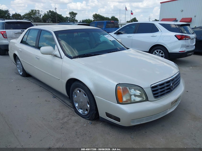 2002 CADILLAC DEVILLE auction photo 1