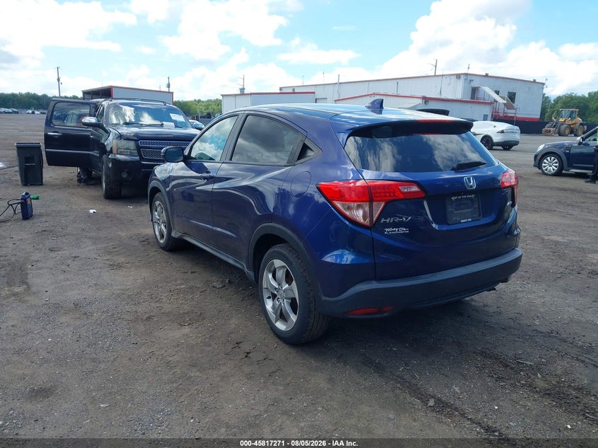Vin: 3czru6h5xhm731648, lot: 46316152, honda hr-v ex 20173