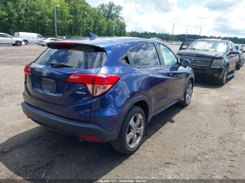 Vin: 3czru6h5xhm731648, lot: 46316152, honda hr-v ex 20174
