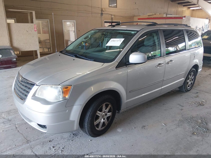 Vin: 2a4rr5d19ar399795, lot: 46316155, chrysler town & country touring 20102