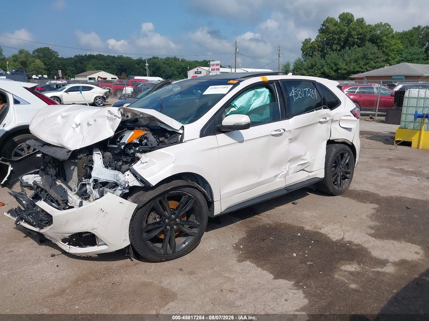 Vin: 2fmpk4ap8kbc19054, lot: 46316165, ford edge st 20192