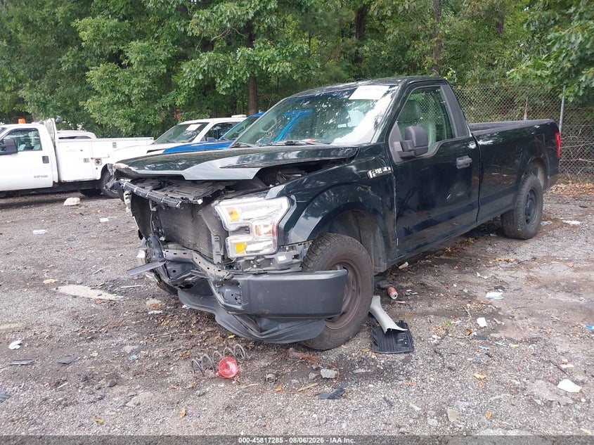 Vin: 1ftmf1c83gke06280, lot: 46316166, ford f-150 xl 20162