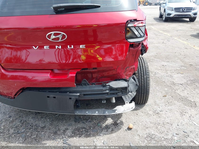 2022 HYUNDAI VENUE auction photo 6