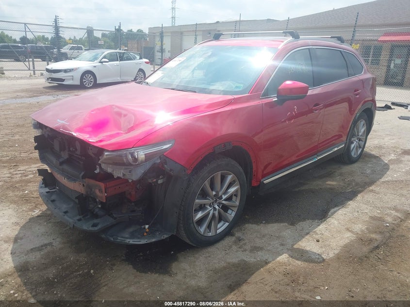 Vin: jm3tcbdy8m0506060, lot: 46316171, mazda cx-9 grand touring 20212