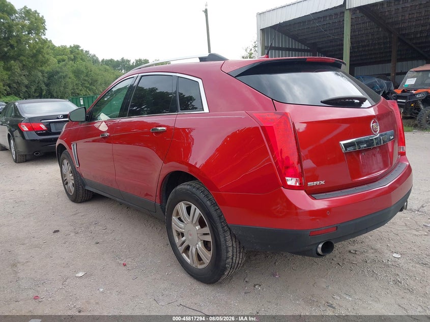 Vin: 3gyfnbe36es555121, lot: 46316175, cadillac srx luxury collection 20143