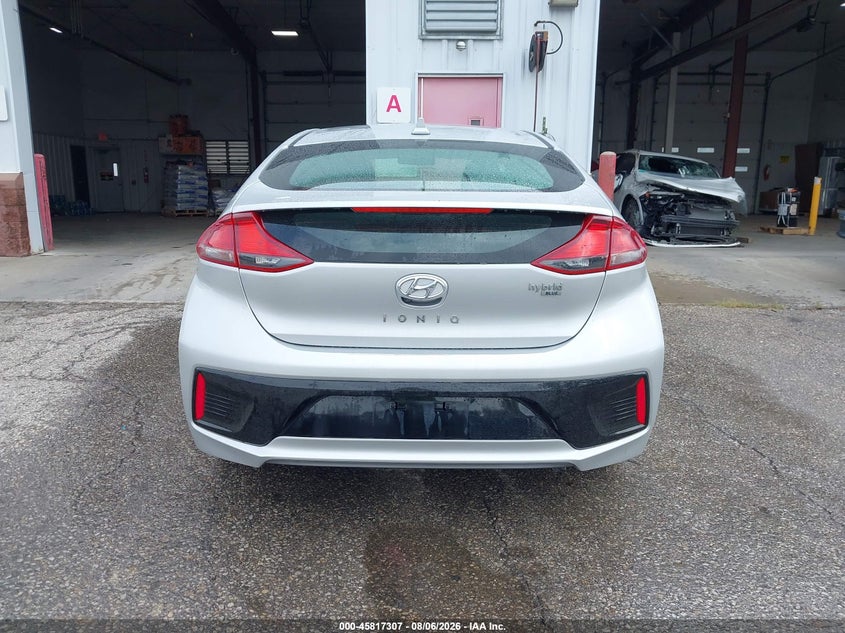 HYUNDAI IONIQ HYBRID 2019 VIN KMHC65LC1KU106883