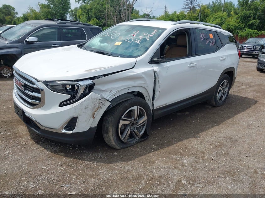Vin: 3gkalvev3ml355335, lot: 46316248, gmc terrain awd slt 20212