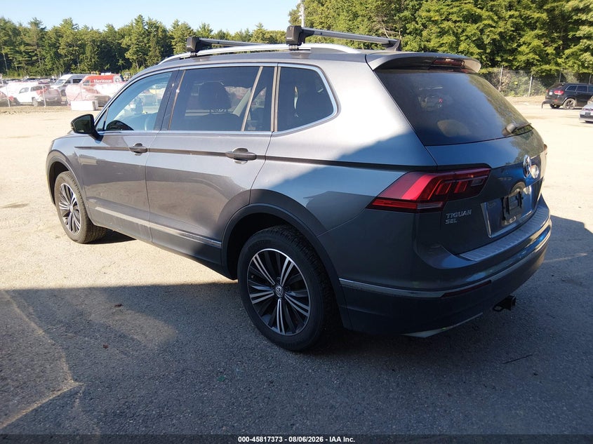 Vin: 3vv2b7ax1jm206256, lot: 46316254, volkswagen tiguan 2.0t se/2.0t sel 20183