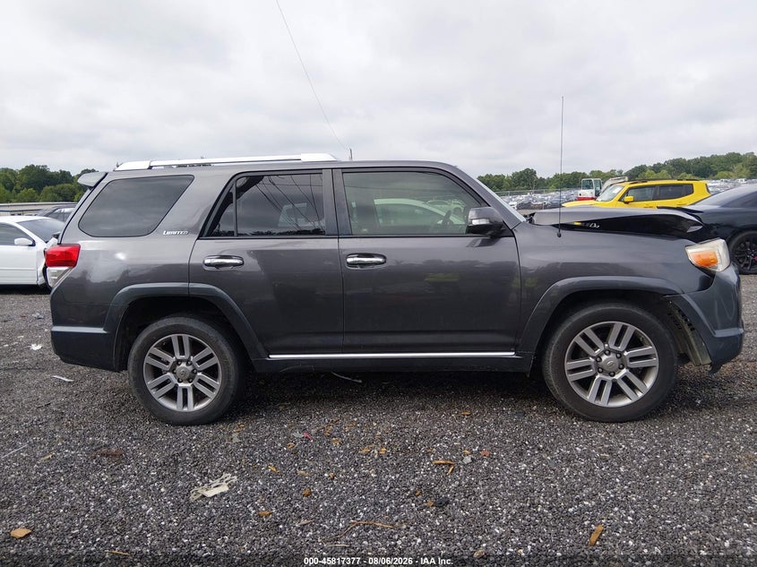 TOYOTA 4RUNNER 2013 VIN JTEZU5JR5D5057353