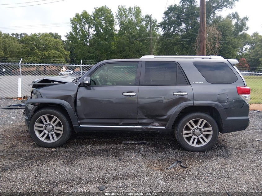 TOYOTA 4RUNNER 2013 VIN JTEZU5JR5D5057353