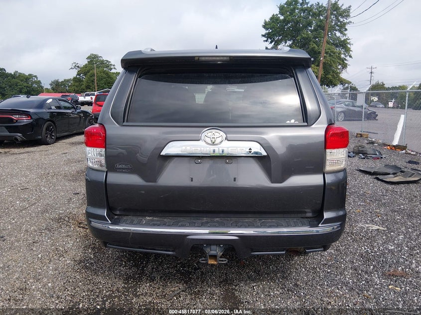 TOYOTA 4RUNNER 2013 VIN JTEZU5JR5D5057353
