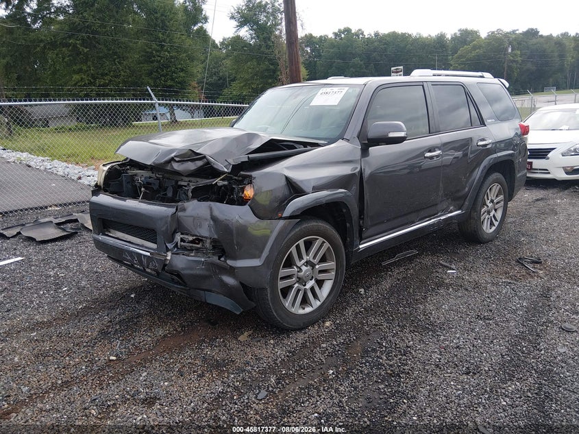 Vin: jtezu5jr5d5057353, lot: 46316258, toyota 4runner limited 20132