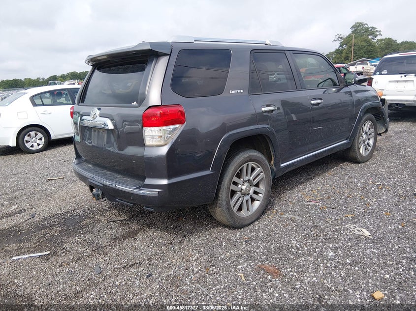 Vin: jtezu5jr5d5057353, lot: 46316258, toyota 4runner limited 20134