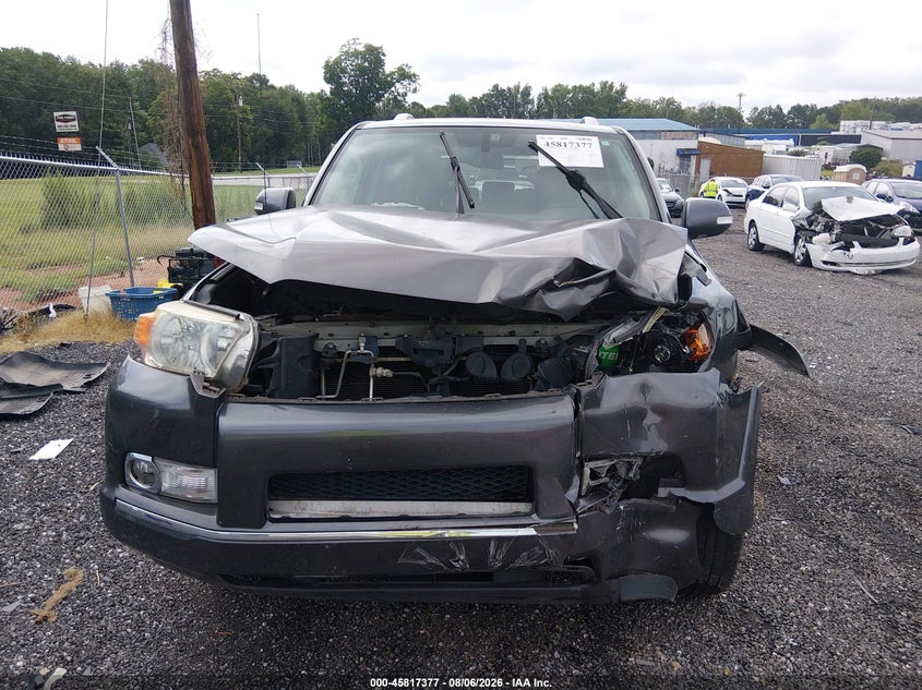 TOYOTA 4RUNNER 2013 VIN JTEZU5JR5D5057353