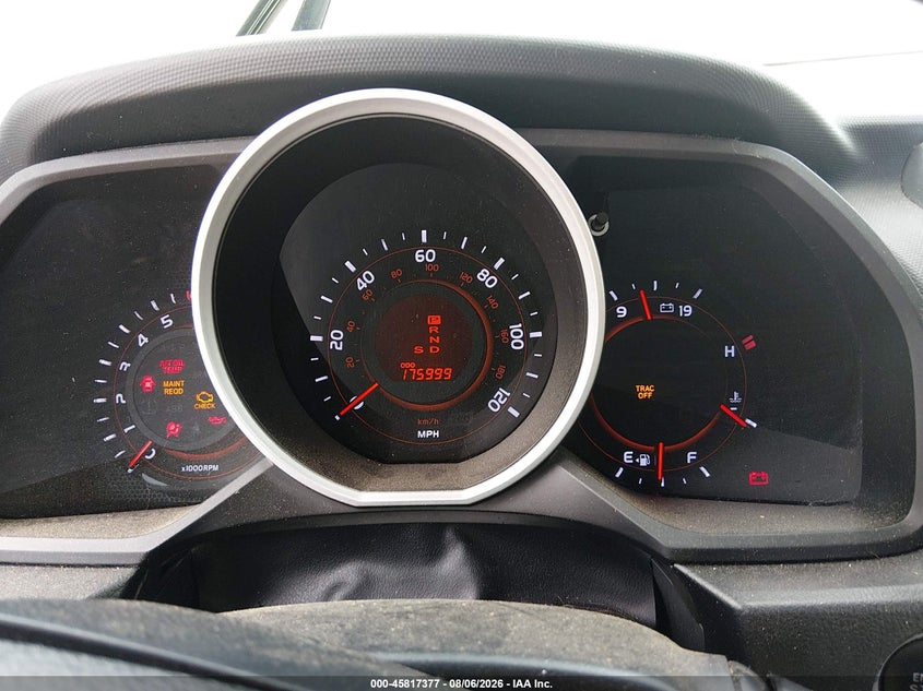 TOYOTA 4RUNNER 2013 VIN JTEZU5JR5D5057353
