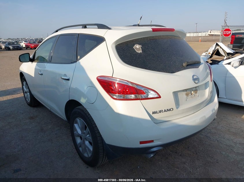 Vin: jn8az1mu4ew400407, lot: 46316264, nissan murano sl 20143